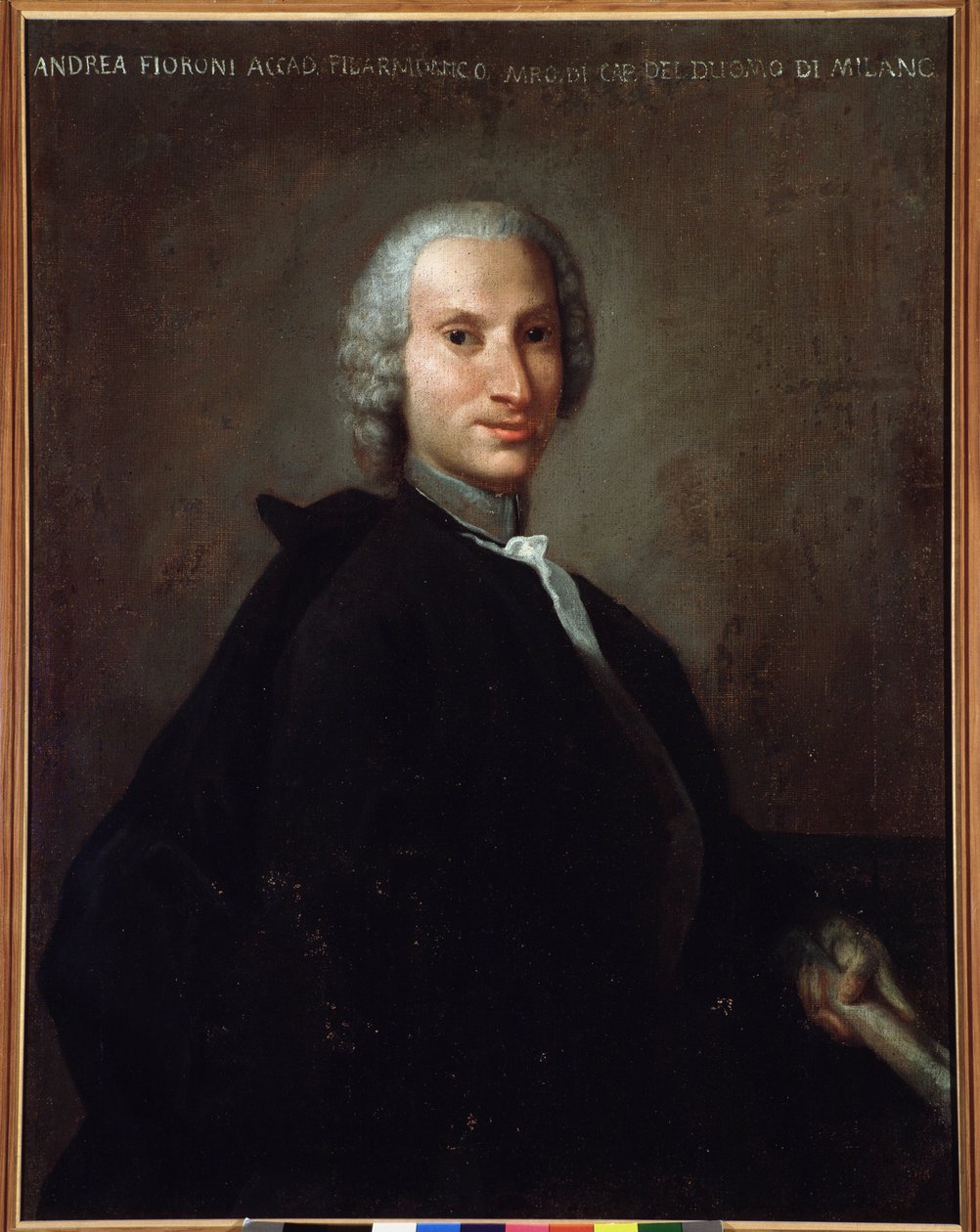 Portræt af Gianandrea Fioroni (1716-1778) italiensk komponist af Italian School