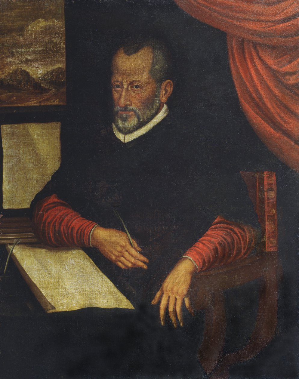 Portræt af Giovanni Pierluigi da Palestrina (maleri) af Italian School