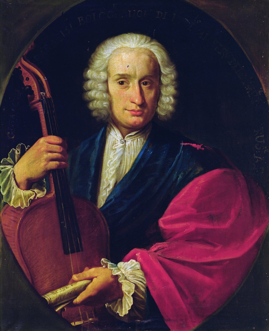 Portræt af Giovanni Sebastiano Paradisi (olie på lærred) af Italian School