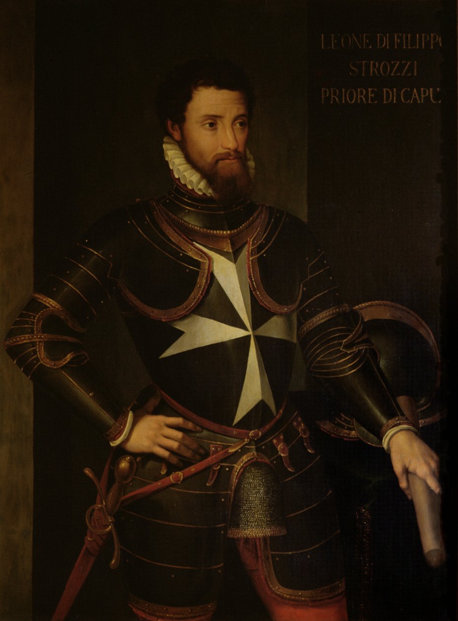 Portræt af Piero Strozzi (1510-58) af Italian School