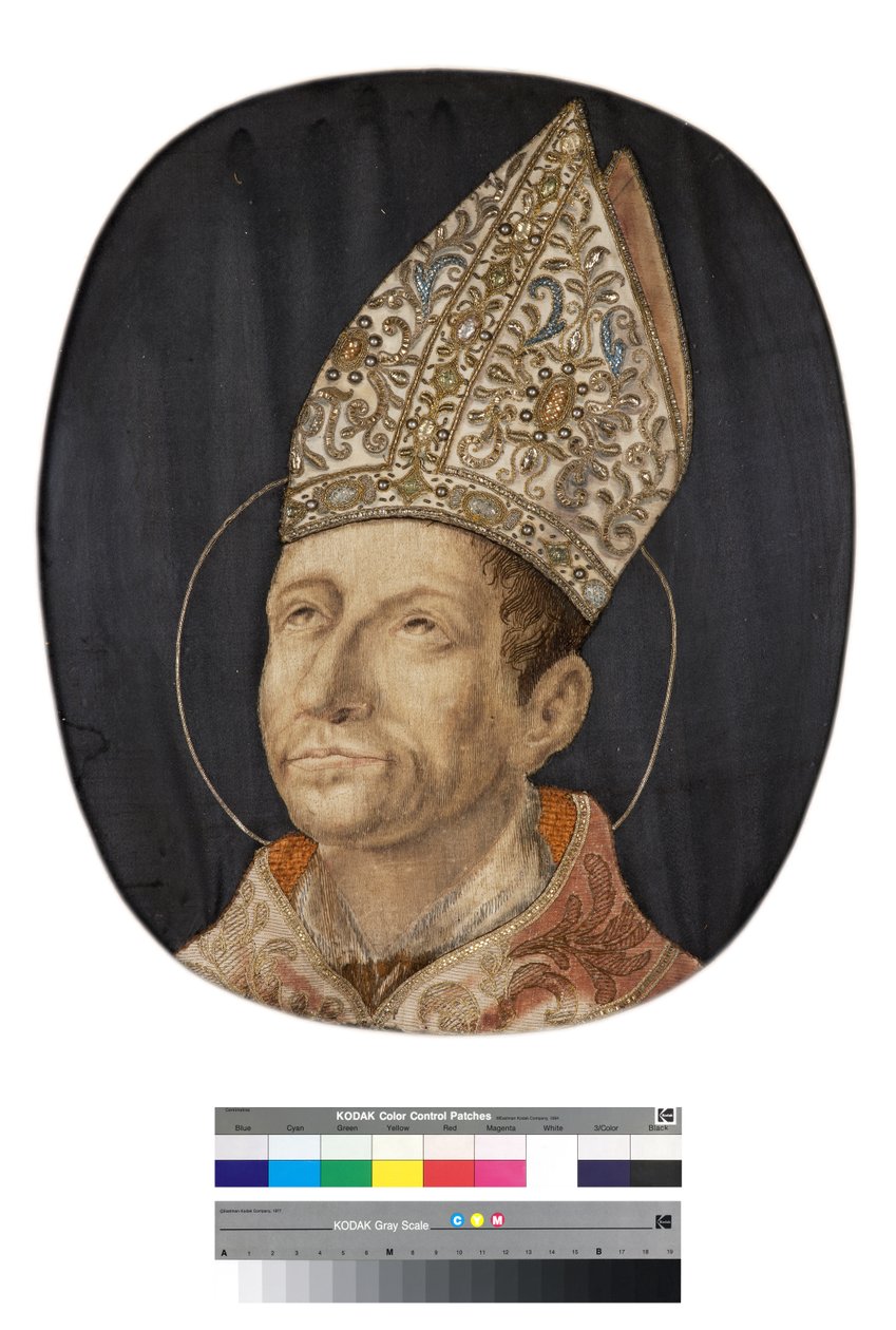 Portræt af San Carlo Borromeo af Italian School