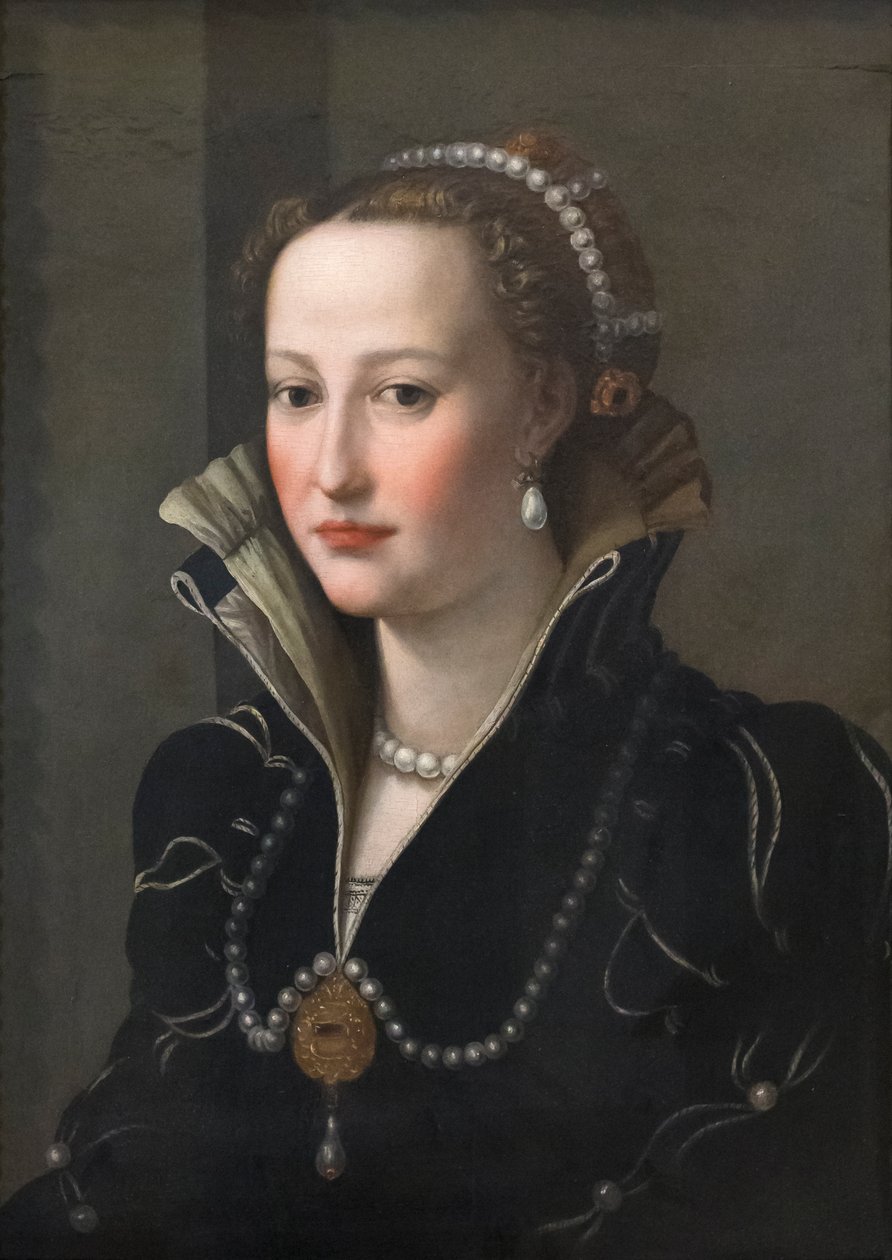 Portræt af en dame, muligvis Isabella de Medici af Italian School