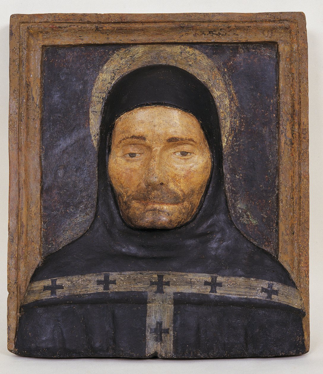 Portræt af dominikaneren Antonino Pierozzi kendt for at være Sankt Antonin, protektor for Firenze (1389-1459) af Italian School