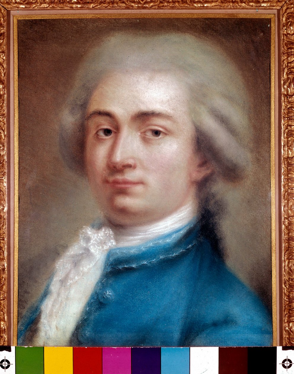 Portræt af forfatteren Carlo Goldoni af Italian School