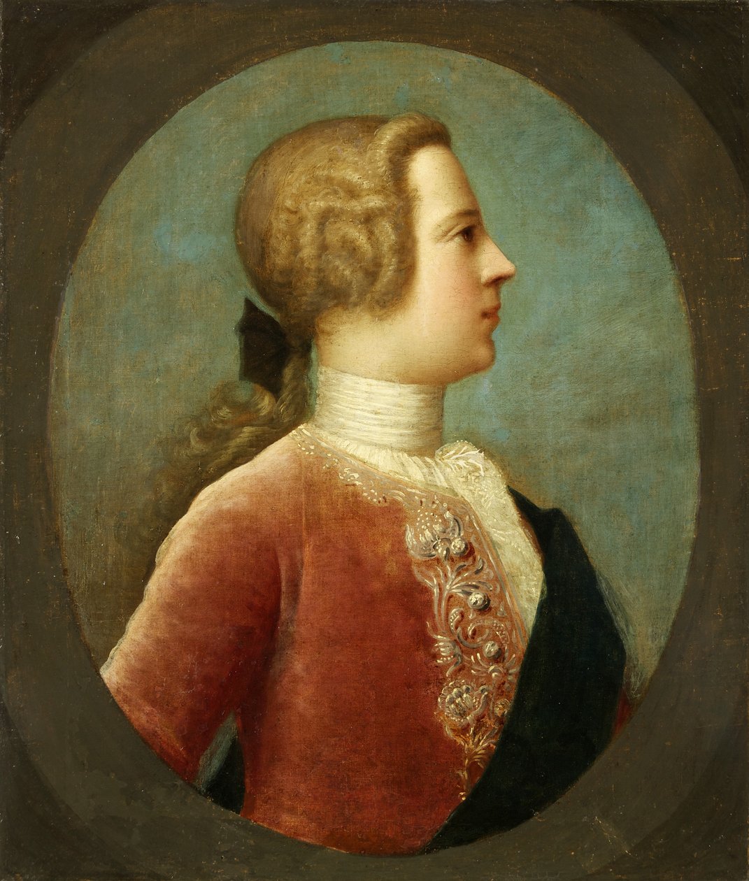 Prins Charles Edward, ca. 1740 (olie på lærred) af Italian School