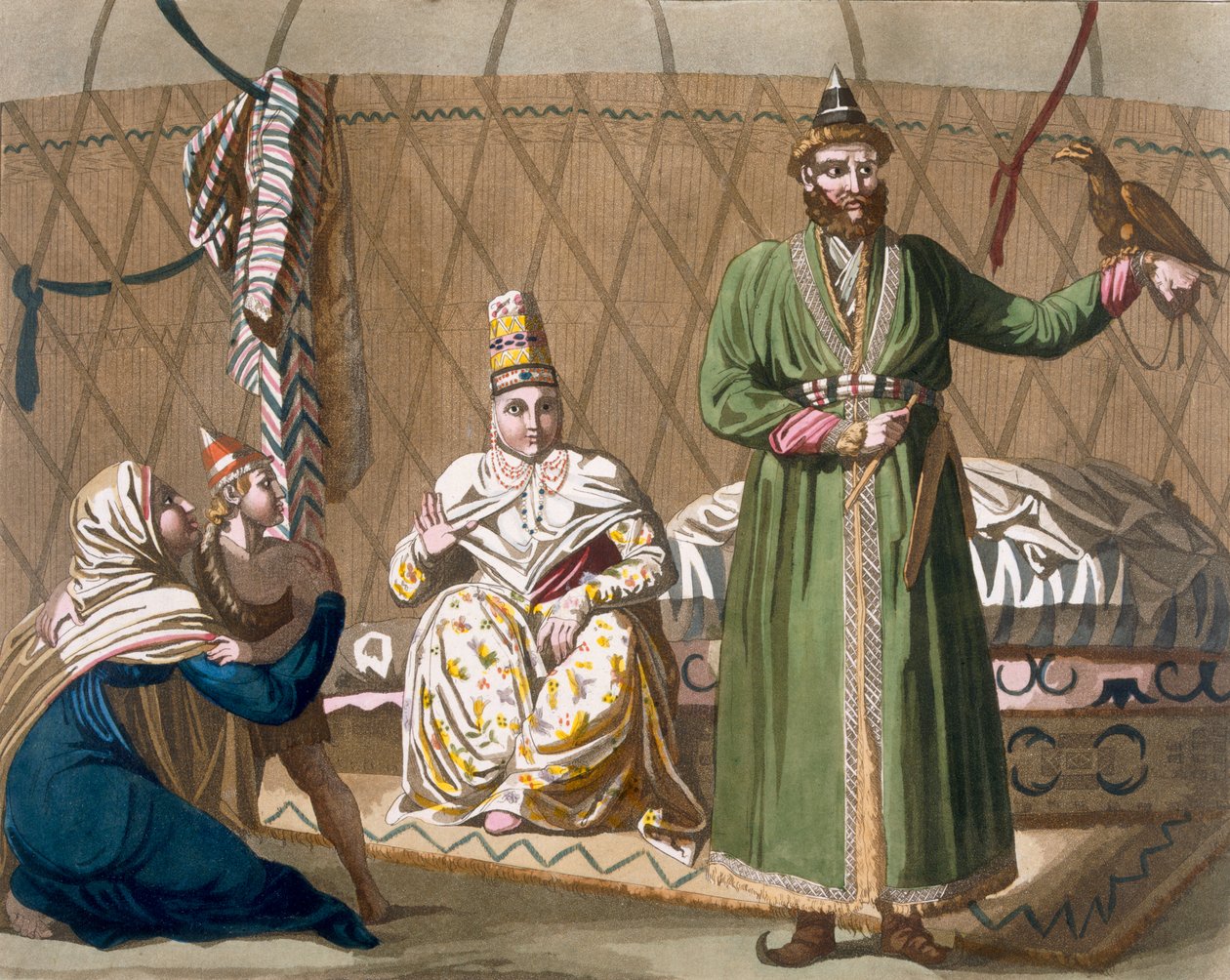 Prins og statsoverhoved for det kirgisiske folk, ca. 1820