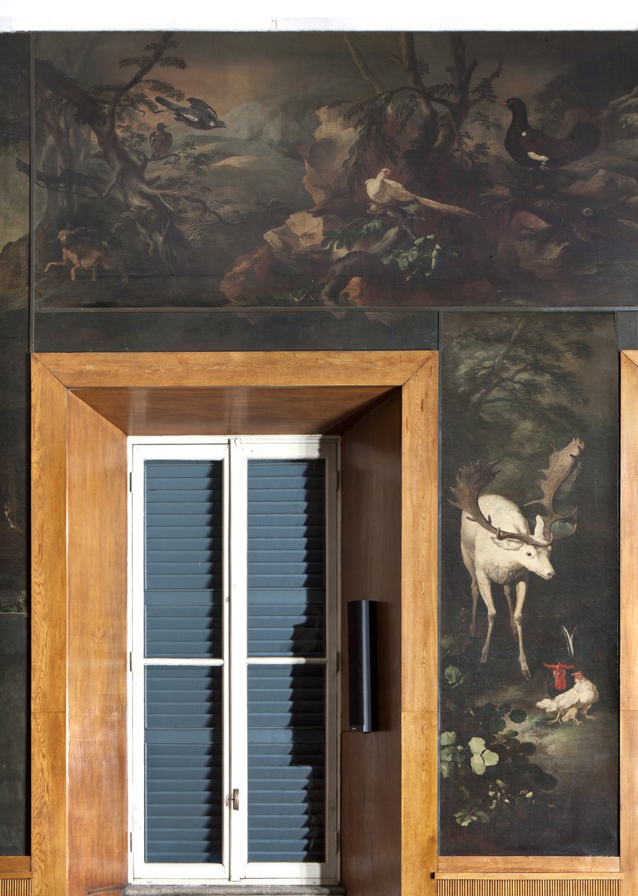 Rensdyr, haner og andre dyr, Myten om Orfeus af Italian School