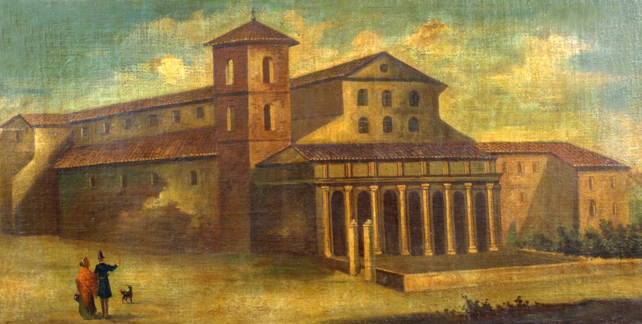 St. Paul uden for murene af Italian School