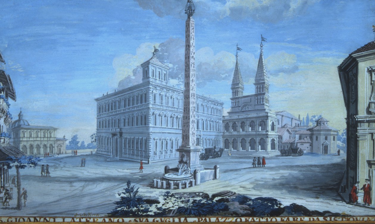 San Giovanni in Laterano af Italian School