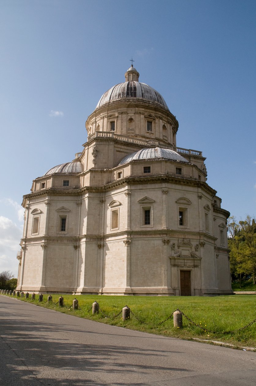 Santa Maria della Consolazione, Todi, Umbrien, Italien af Italian School