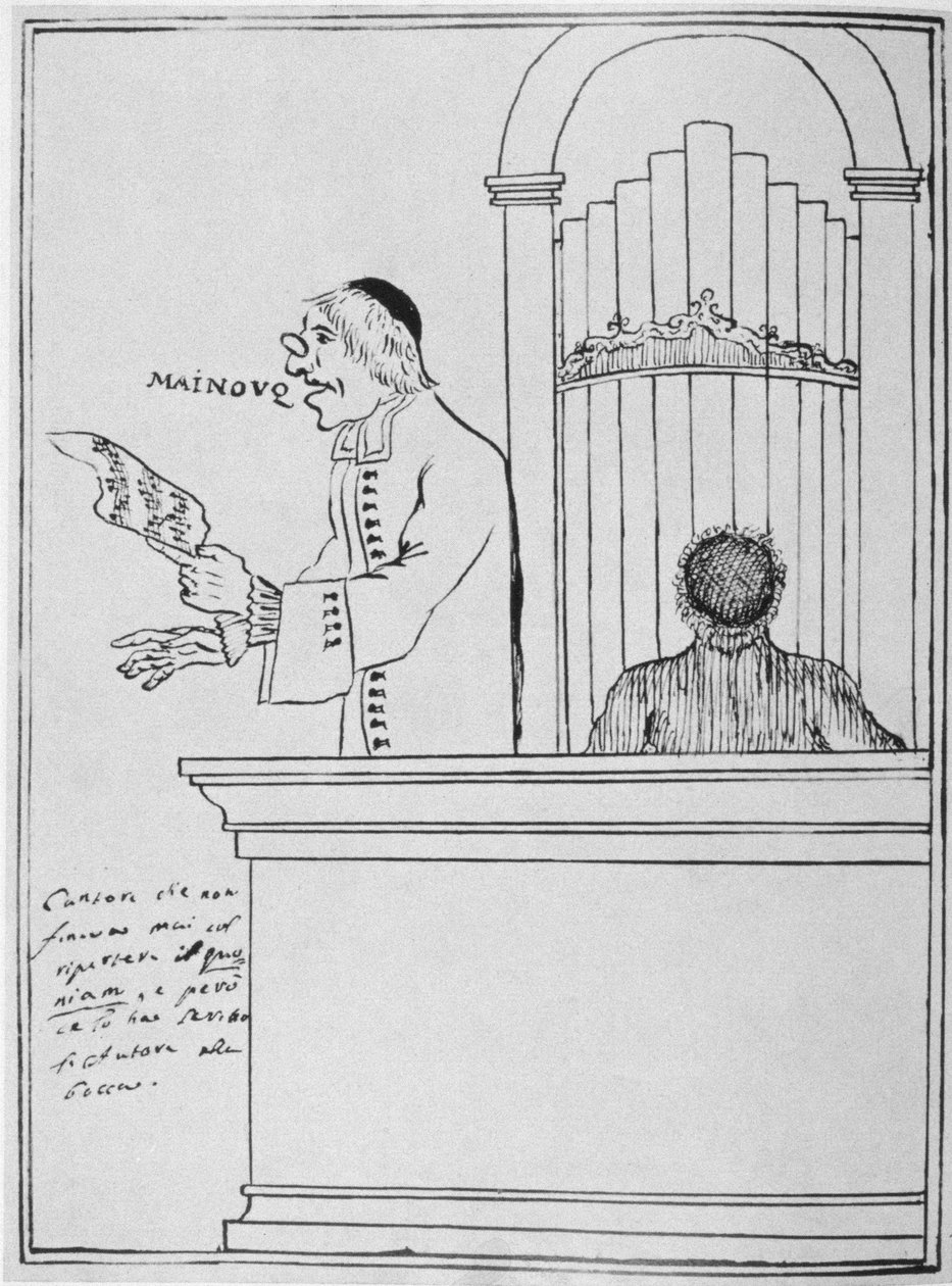 Sanger og organist af Italian School