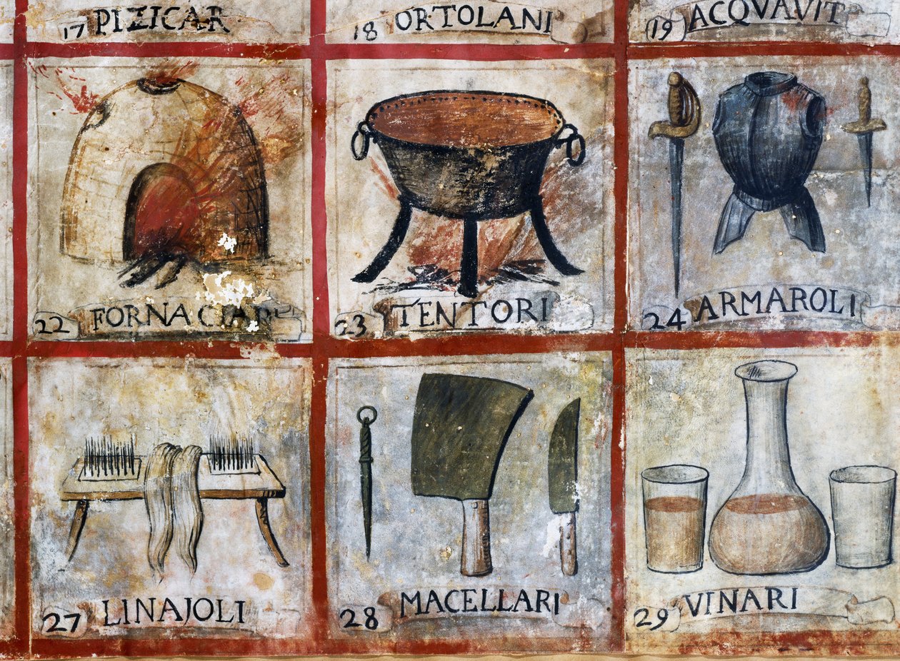 Symboler af Orvieto kunst af Italian School