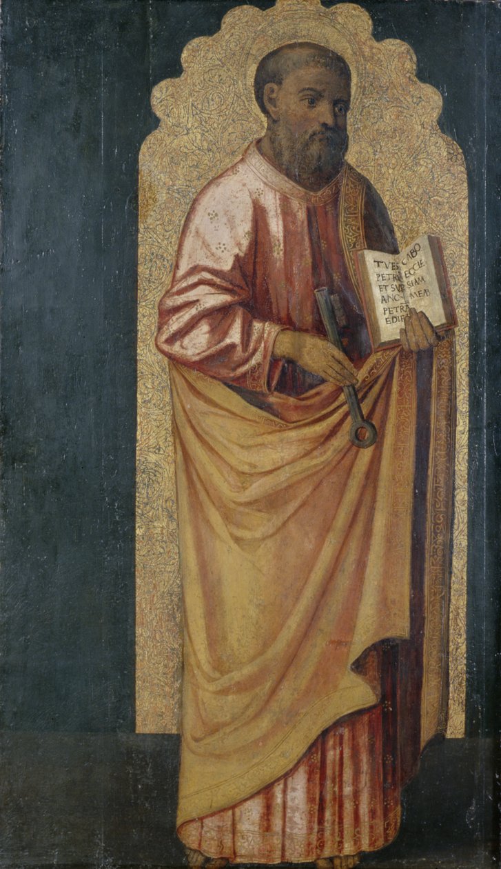 Apostlen Peter af Italian School