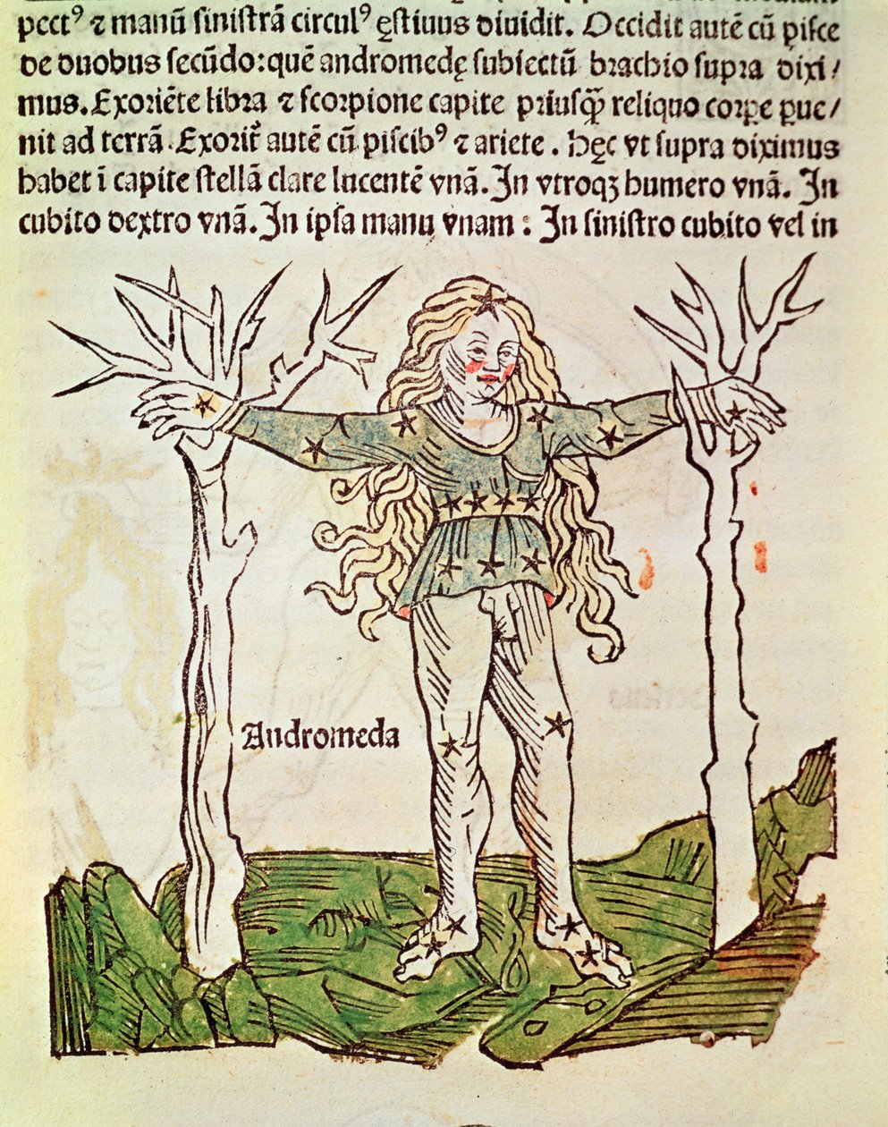 The Constellation of Andromeda, en illustration fra 