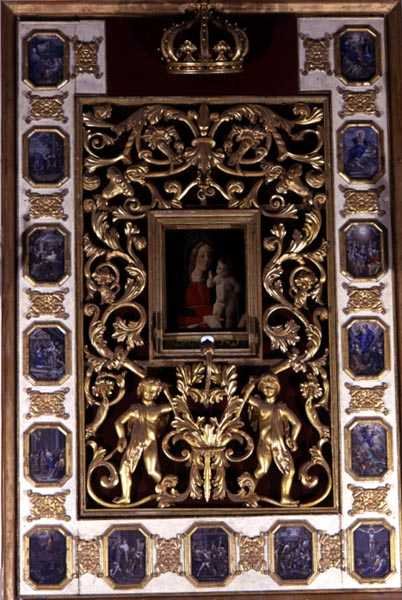 The Madonna of Thanks (foto) af Italian School