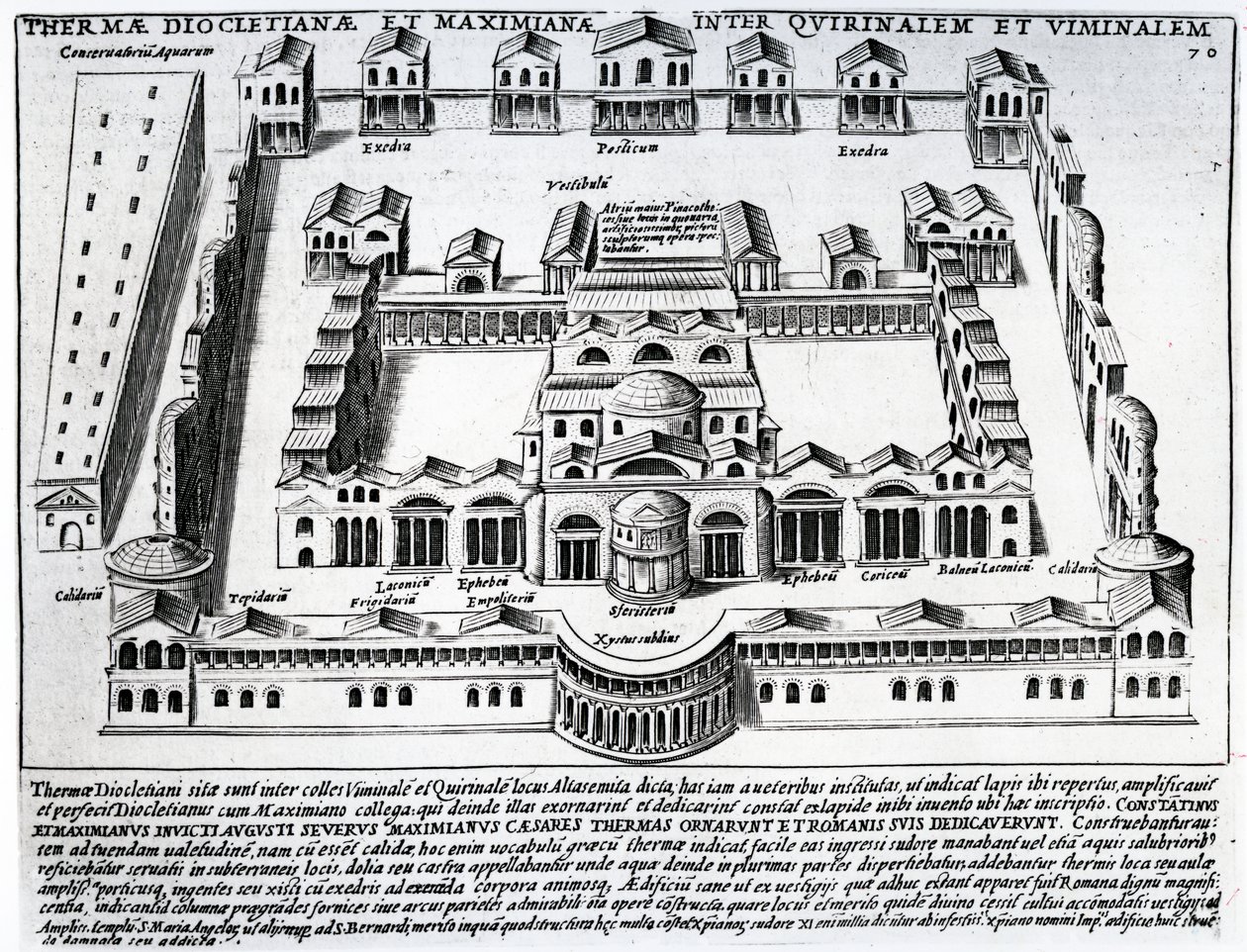 Thermae Diocletianae af Italian School