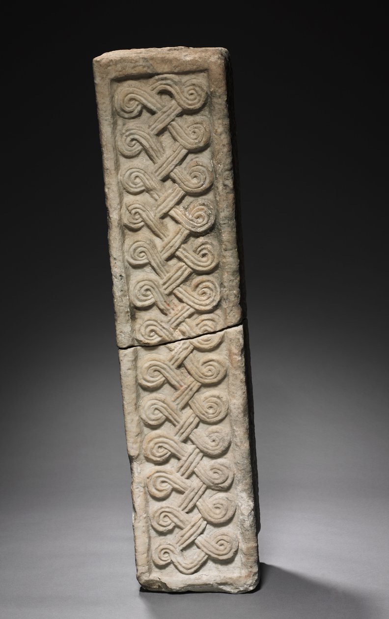 Stolpebarriere, Lombardisk, 700-800-tallet af Italian School
