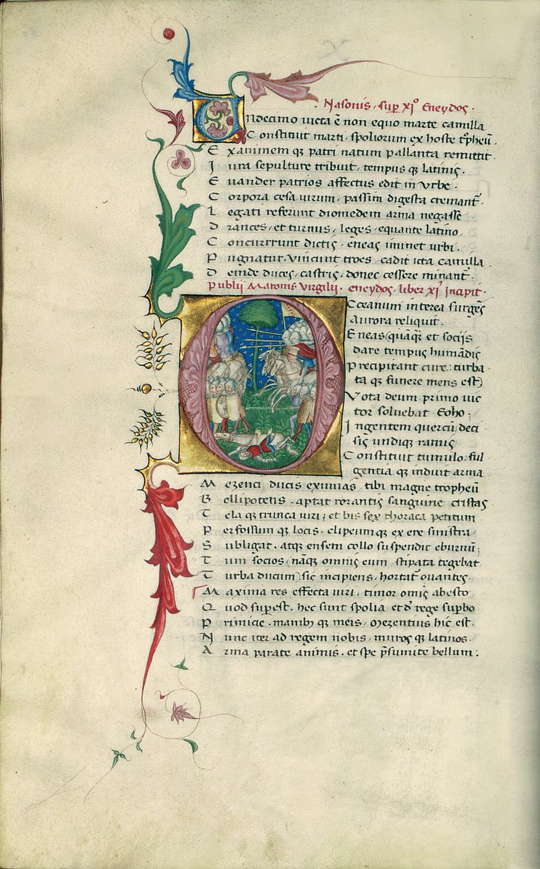 Virgils Eclogues, Georgics, Aeneid, Milano af Italian School