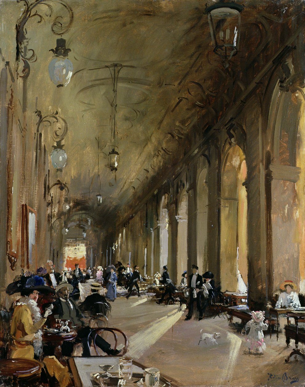 Cafe Florian, Venedig af Italico Brass