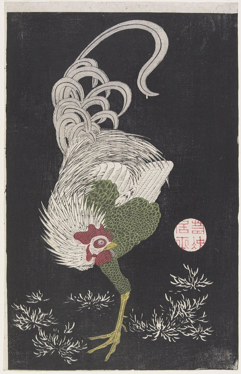 (Hane) af Ito Jakuchu