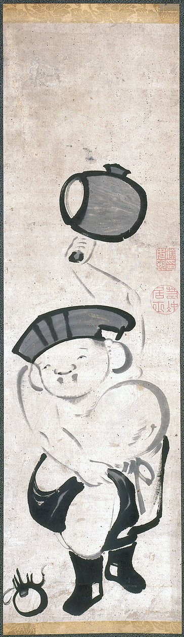 Daikoku-Ten (Blæklyd Paper) af Ito Jakuchu