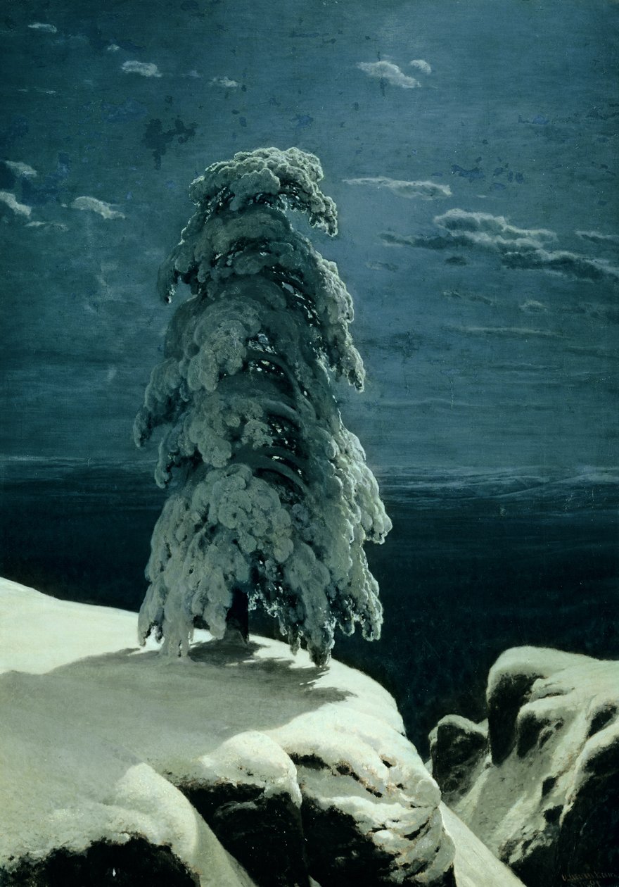 I det vilde nord, 1891 af Ivan Ivanovich Shishkin