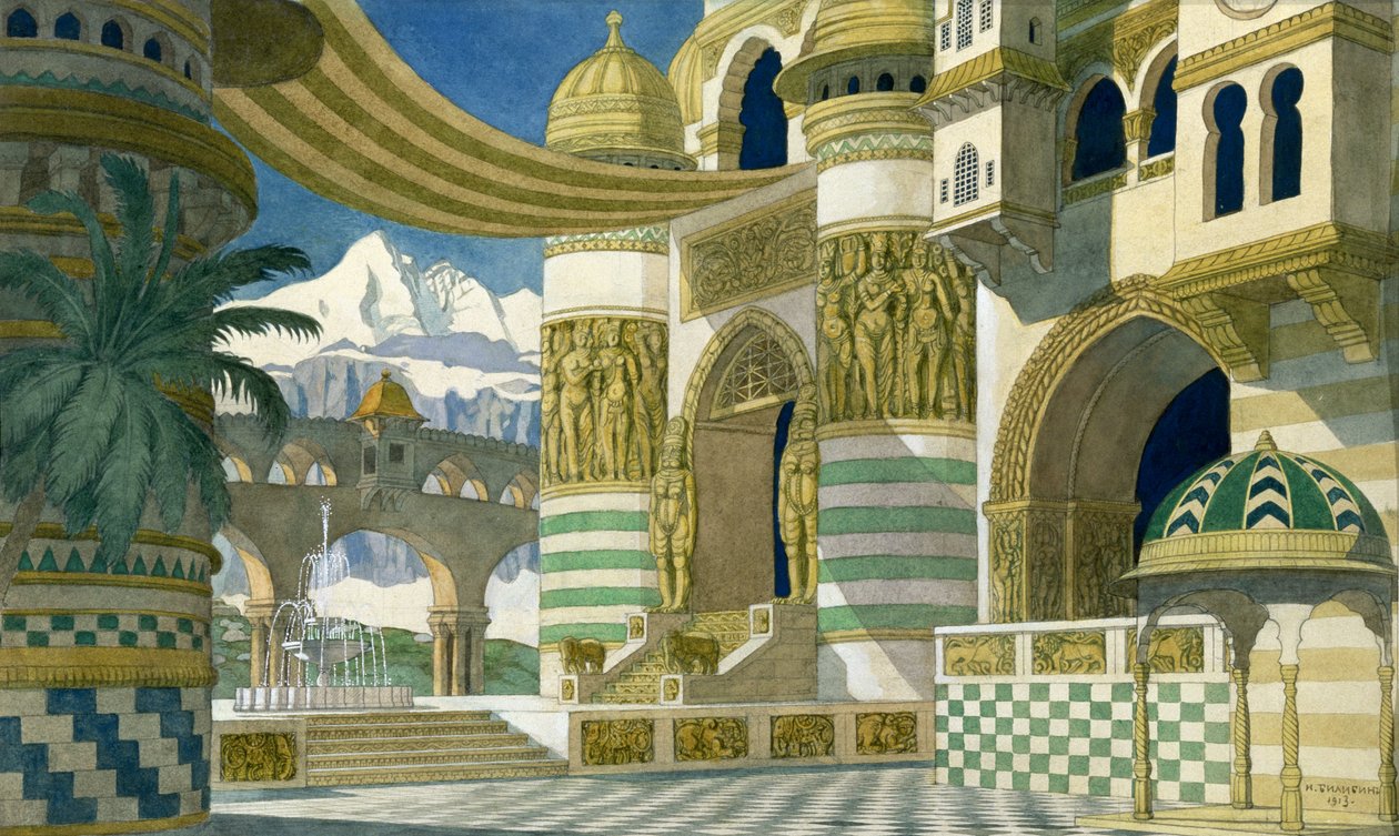 Skitse af Glinkas Opera 