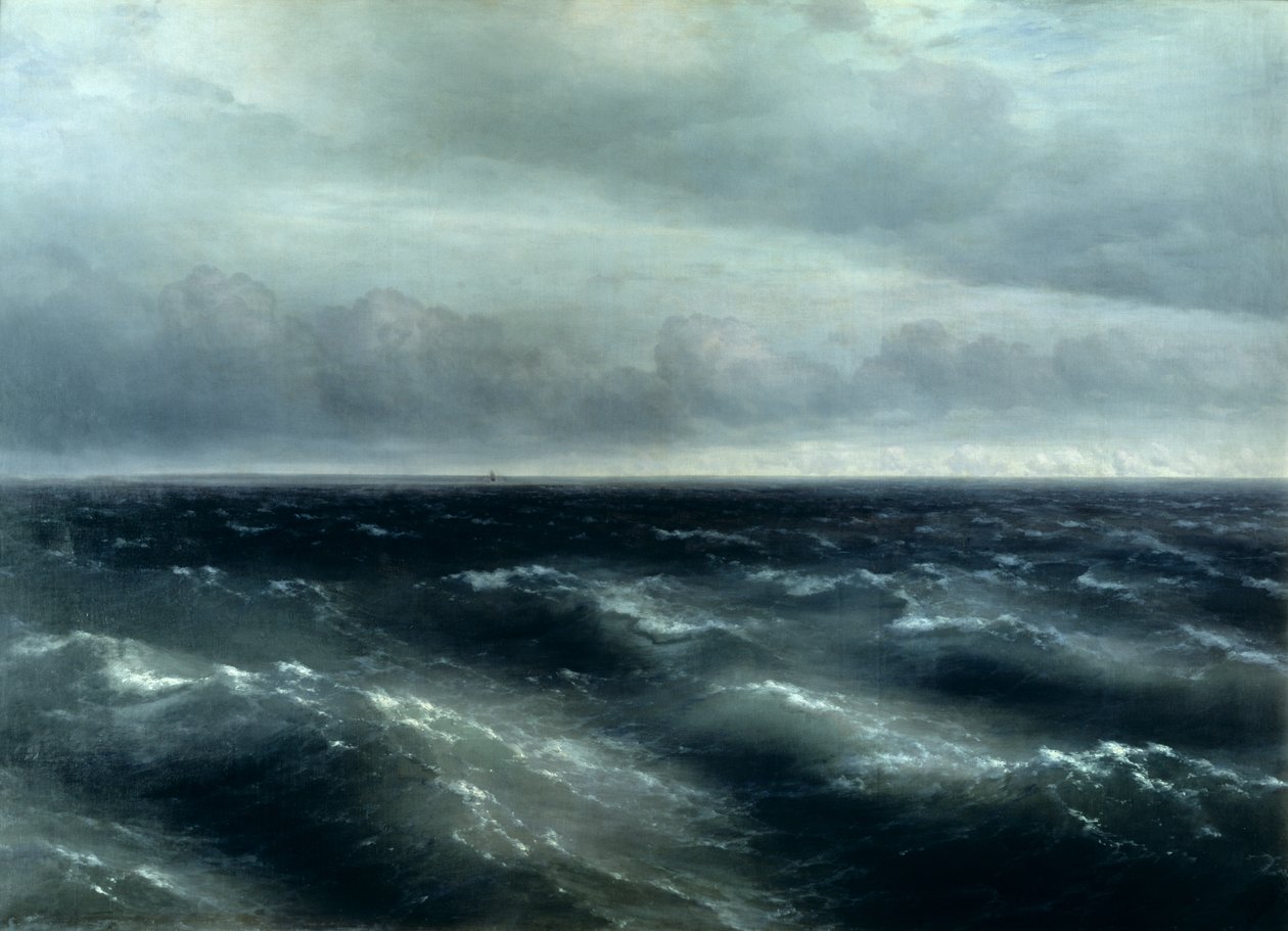 Sortehavet, 1881 af Ivan Konstantinovich Aivazovsky