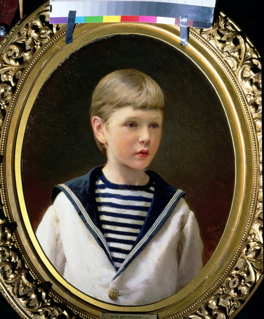 Portræt af en dreng, muligvis prins Anatoly Levin af Ivan Nikolaevich Kramskoy
