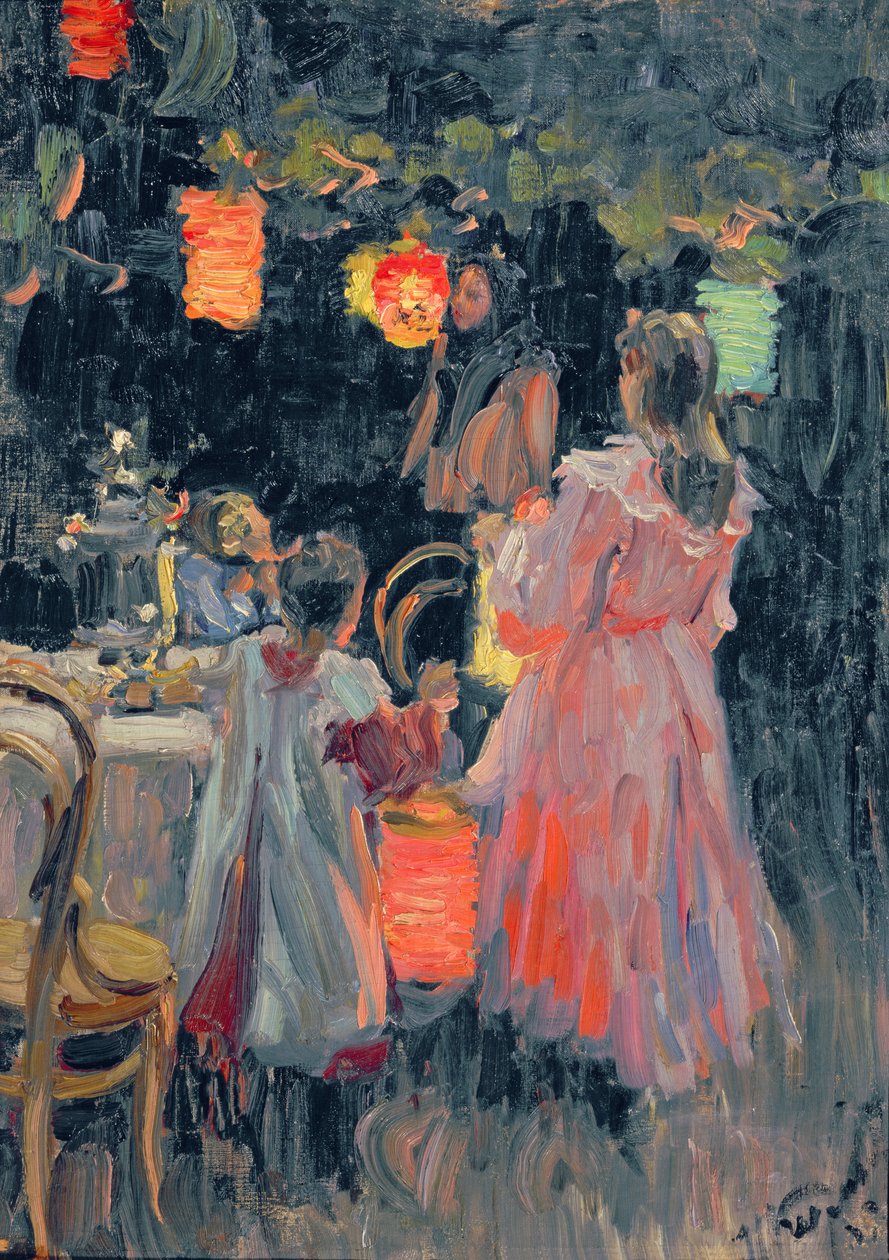 Kinesiske lanterner, 1910 af Ivan Semyonovich Kulikov