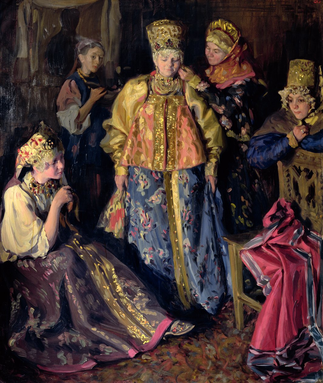 Brudekjole, 1911 af Ivan Semyonovich Kulikov