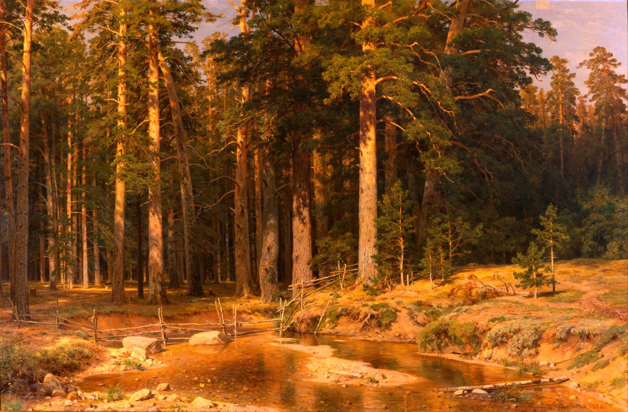 Mast-Tree lund af Ivan Ivanovich Shishkin