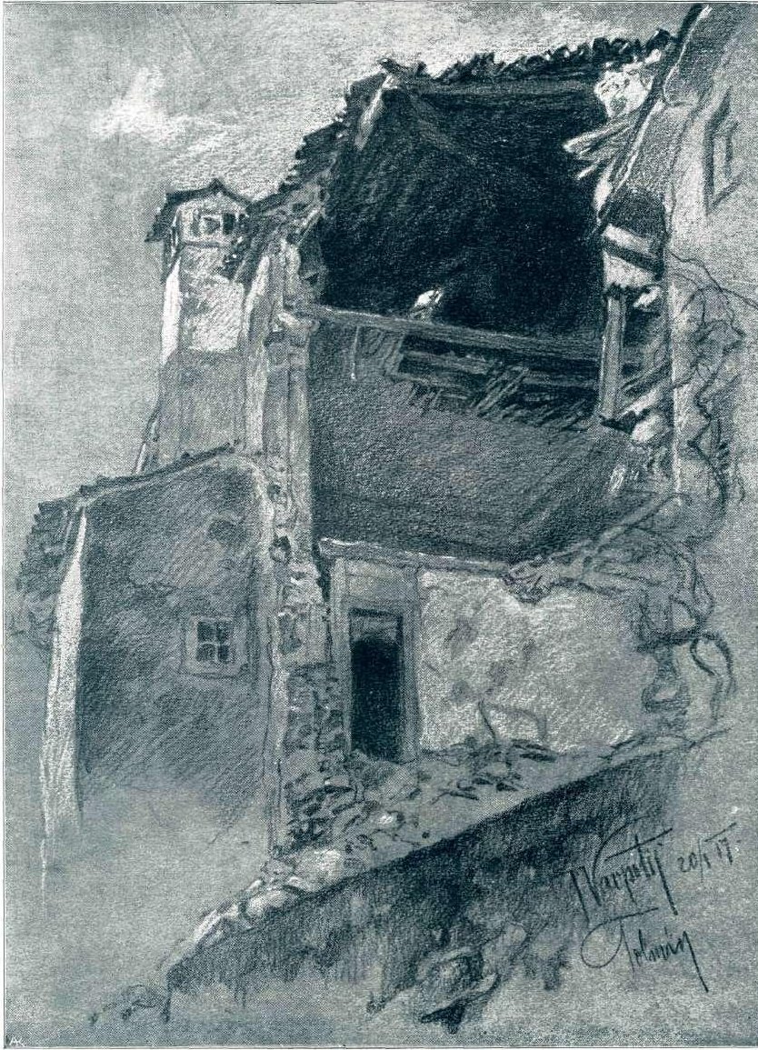 Tolmin ruiner af Ivan Vavpotic