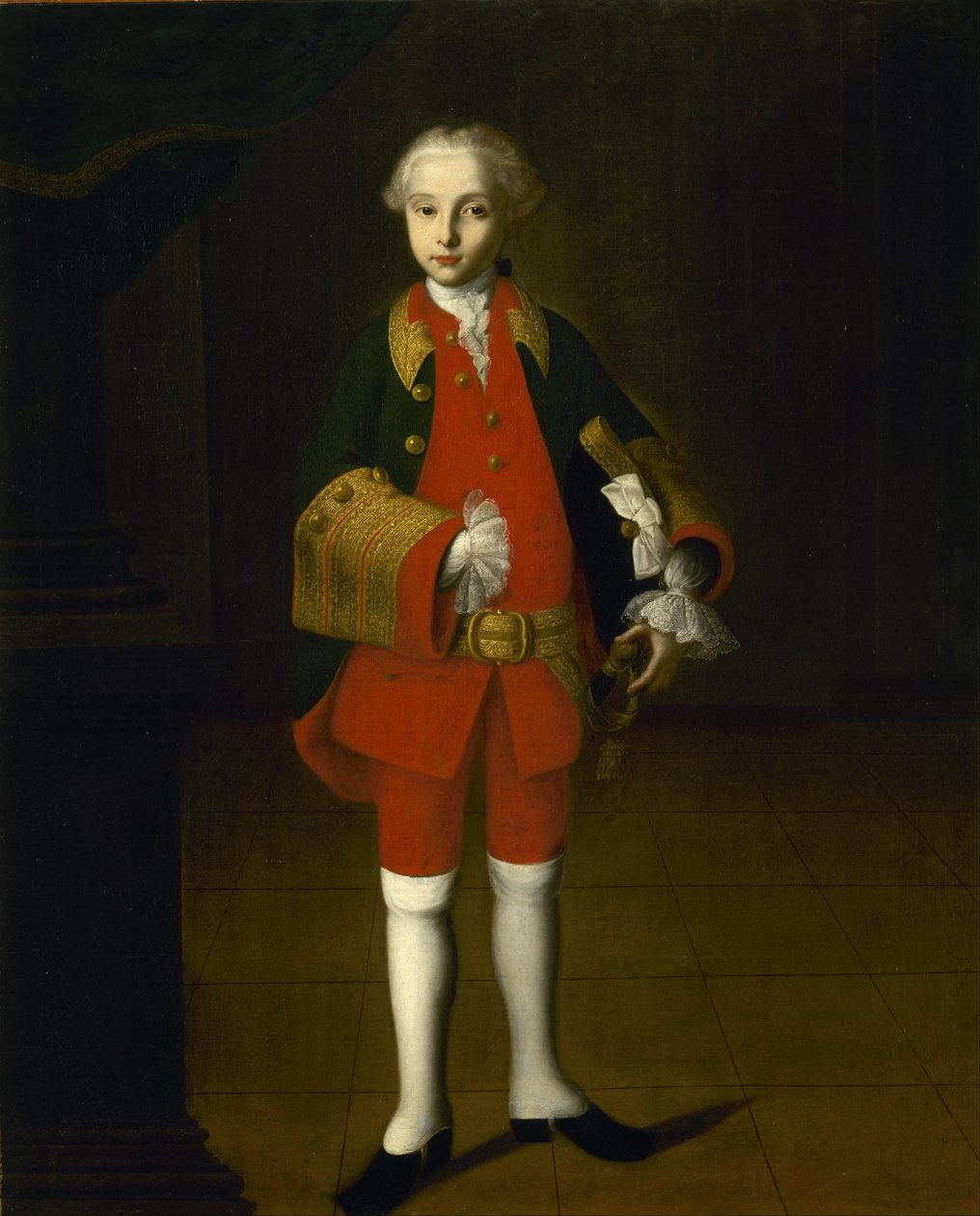 Portræt af William George Fairmore af Ivan Yakovlevich Vishnyakov