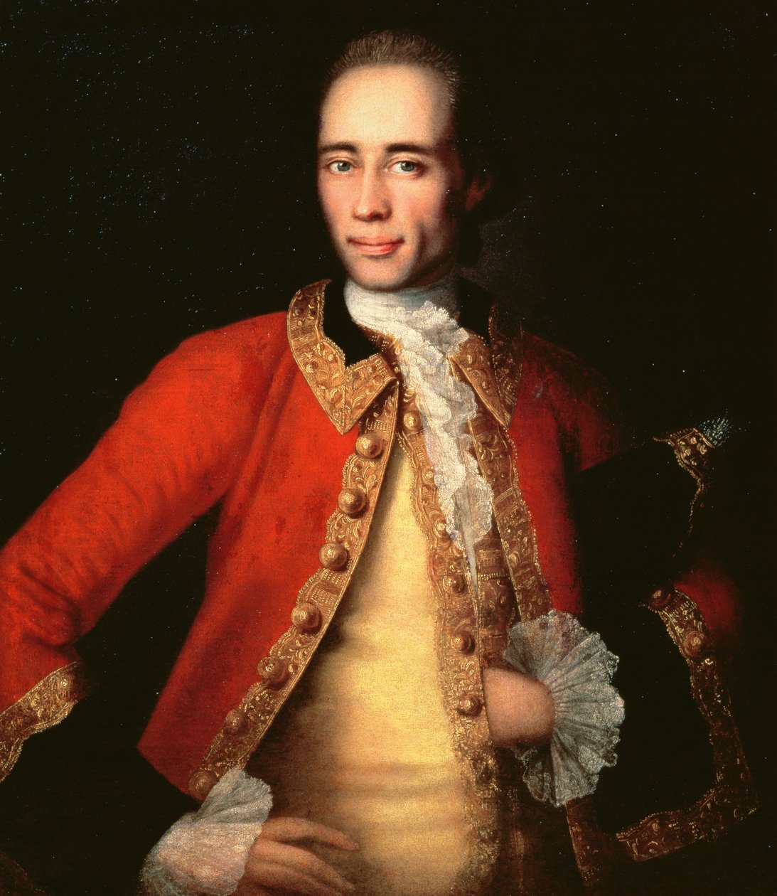 Portræt af Matvey Begichev, 1757 af Ivan Yakovlevich Vishnyakov