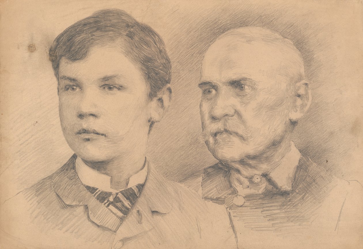 Dobbelt portræt af Ivan Zabota