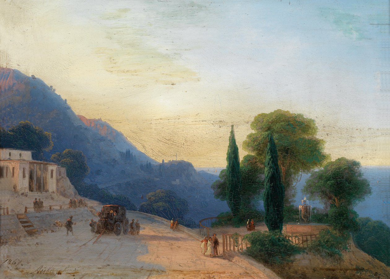 En sommerdag på Krim af Ivan Aivazovsky