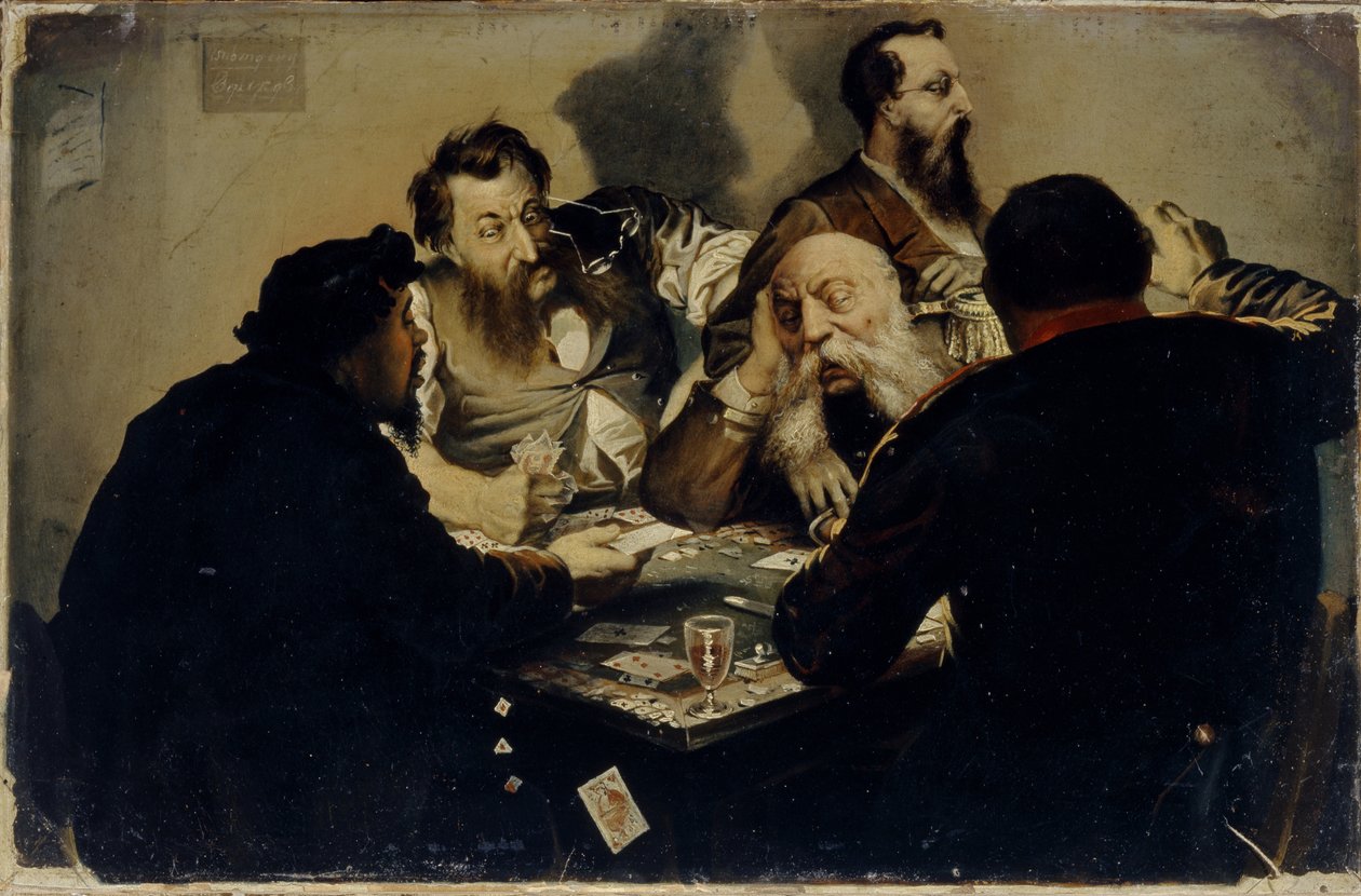 The Cardsharps, 1870