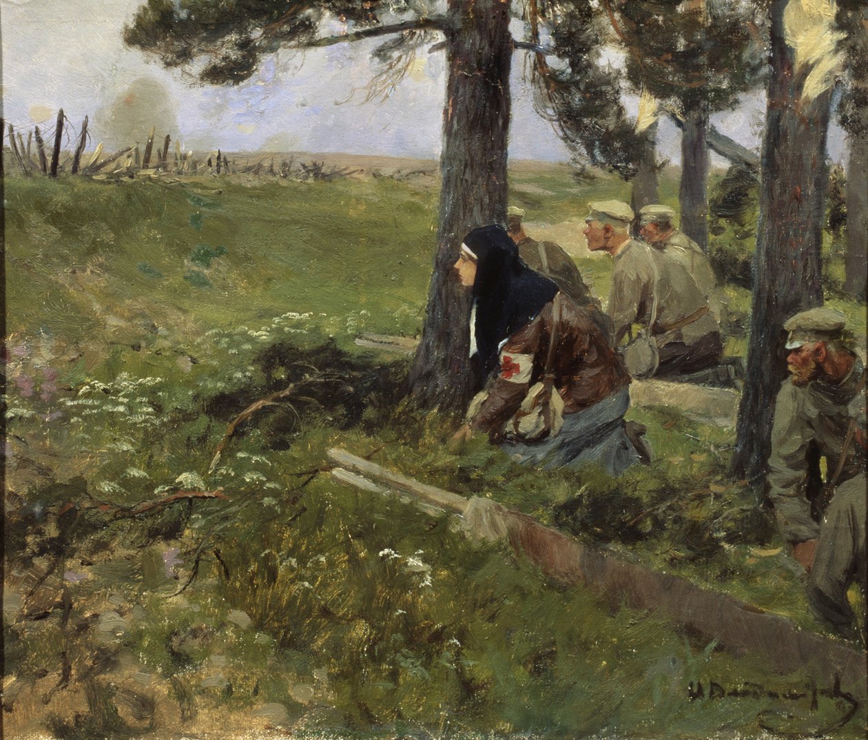 En sygeplejerske, 1914-1917 af Ivan Alexeyevich Vladimirov