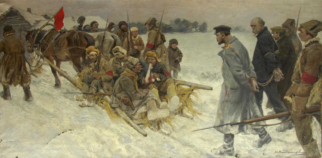 Fang White Guard-spionerne, 1919. af Ivan Alexeyevich Vladimirov