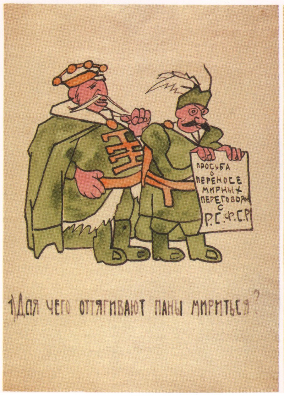 Hvorfor trækker den polske adel ud med fredsforhandlingerne i 1920 af Ivan Andreevich Malyutin