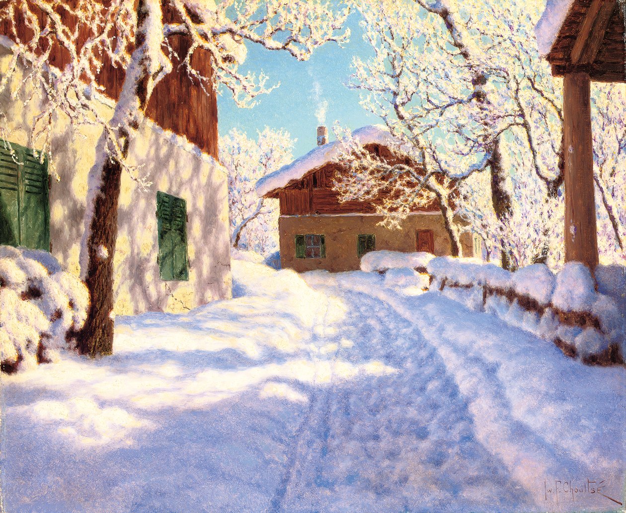 Første sne af Ivan Fedorovich Choultse