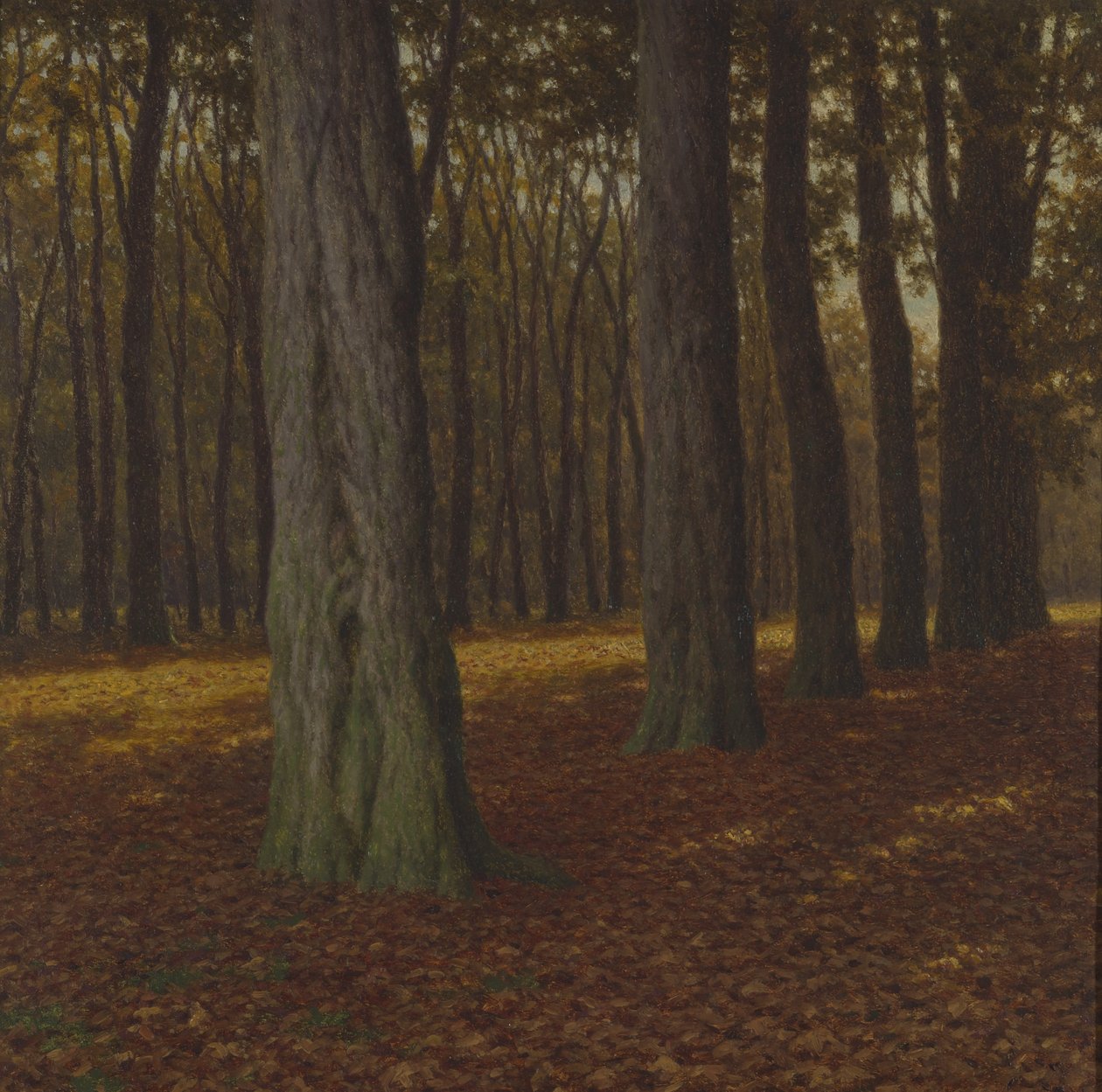 Trælandskab (olie på lærred) af Ivan Fedorovich Choultse