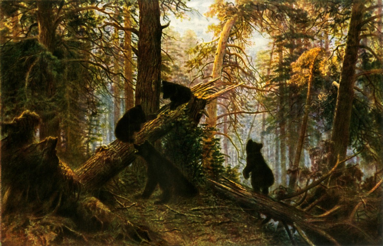 Morgen i fyrreskoven, 1889, 1965. af Ivan Ivanovich Shishkin