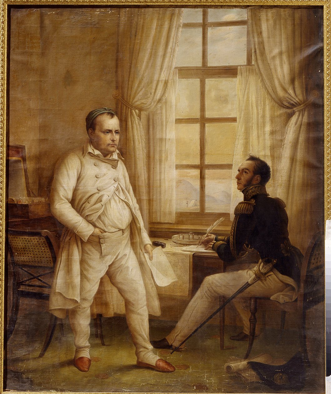 Napoleon på øen St. Helena af Ivan Karlovich Arnold
