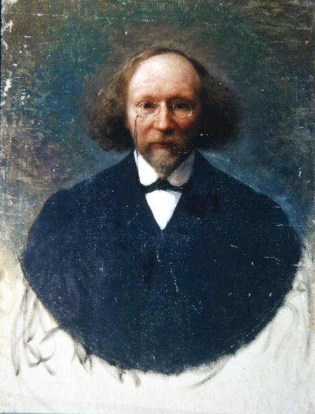 Portræt af forfatteren Vyacheslav Ivanov, ca. 1910 af Ivan Kirillovich Parkhomenko