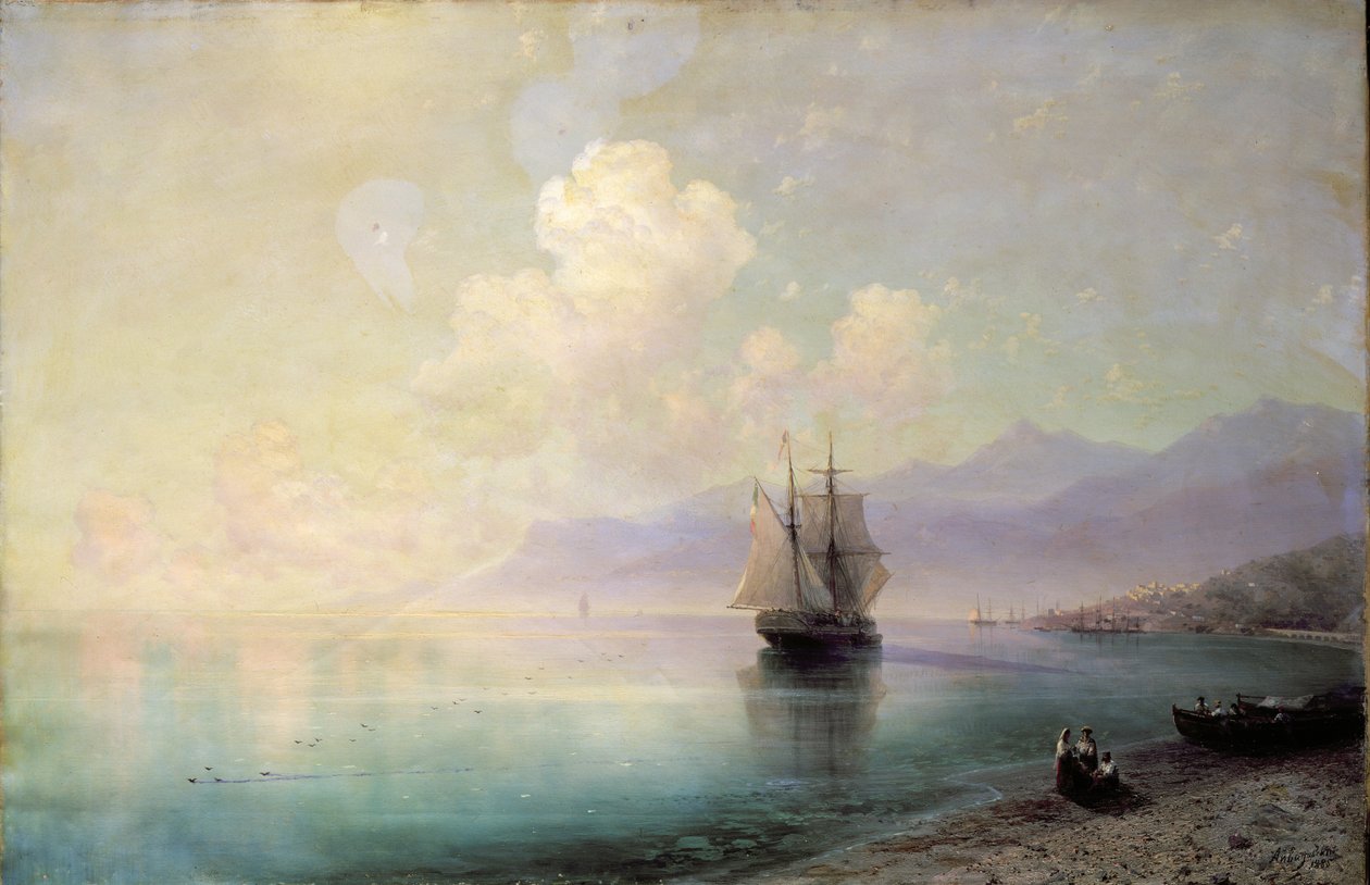 Bordighera af Ivan Konstantinovich Aivazovsky