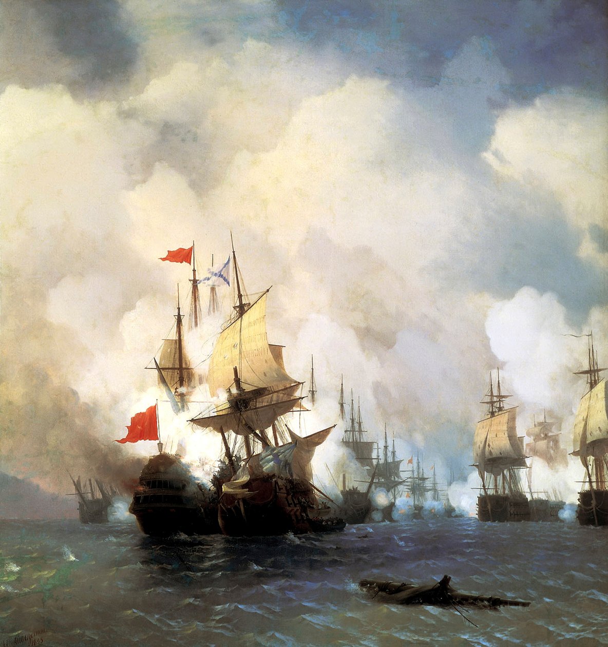 Søslaget ved Chesma den 5. juli 1770