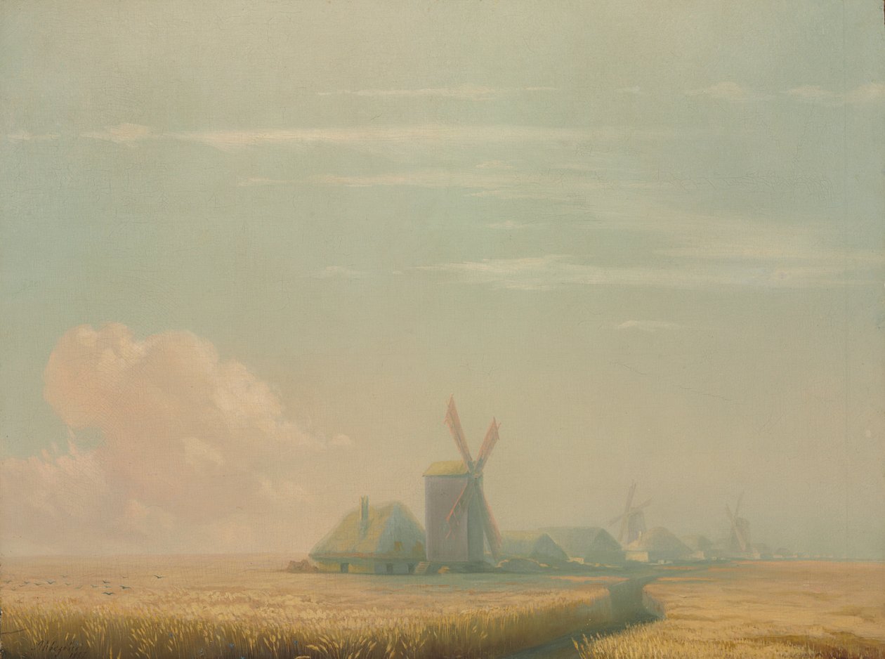 Ukrainsk høst, 1857 af Ivan Konstantinovich Aivazovsky