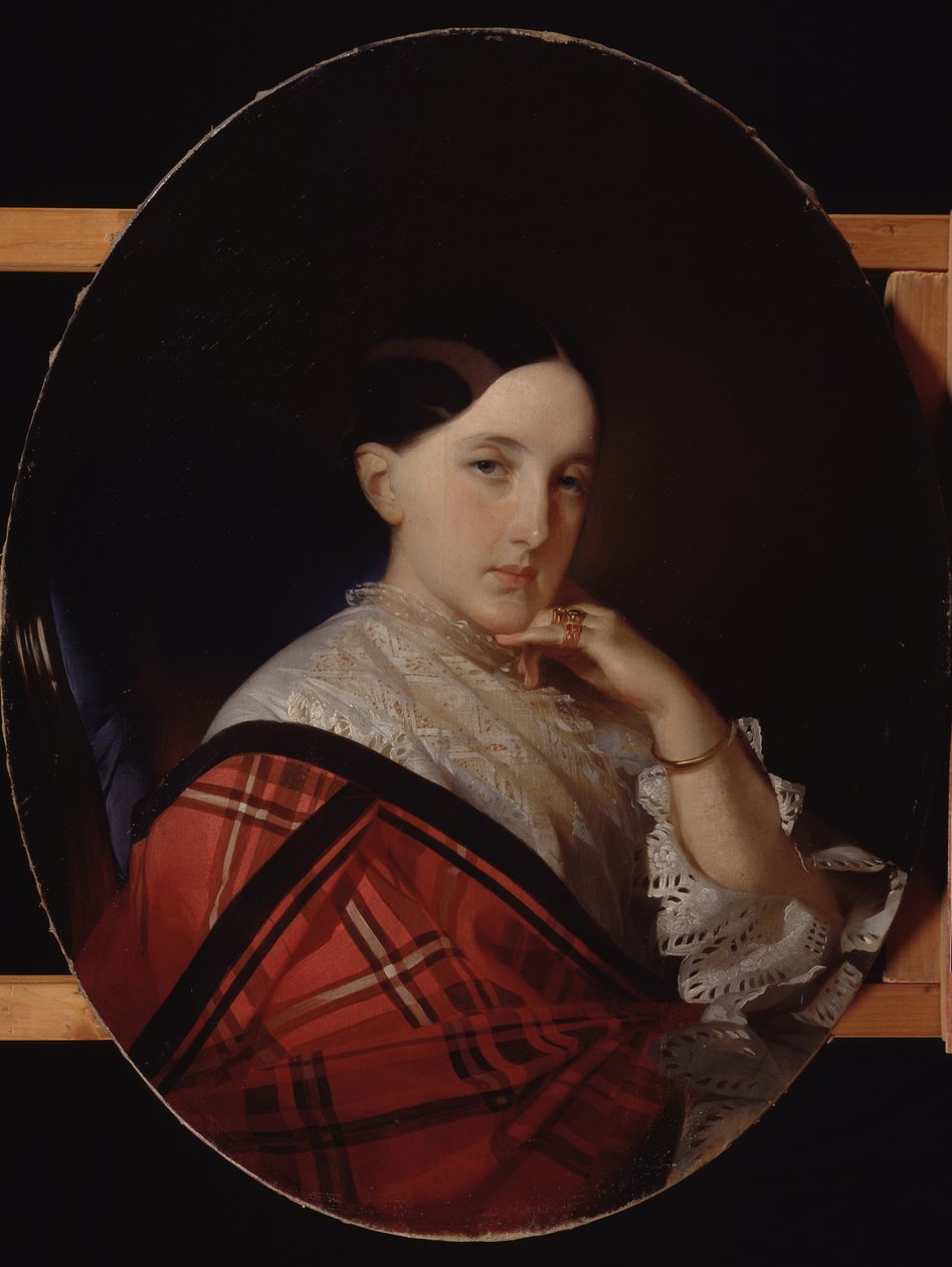 Portræt af storhertuginde Maria Alexandrovna 1824-1880, fremtidig kejserinde af Rusland af Ivan Kosmich Makarov